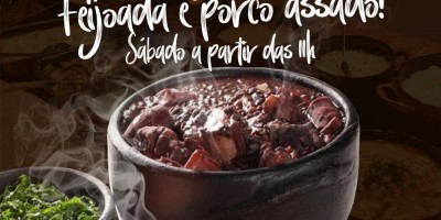 Rolim de Moura: Cardápio de hoje no Restaurante Sal da Terra; Deliciosa feijoada