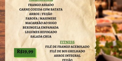 Confira o cardápio desta terça-feira (14) do Restaurante Sal da Terra