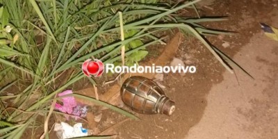 Esquadrão Antibombas explode granada que era utilizada por crianças em brincadeira em...