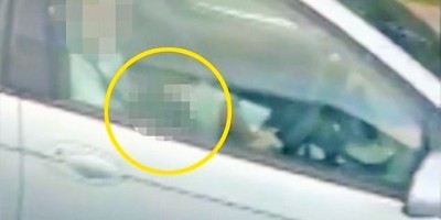 Seguranças flagram 'ato inusitado' em estacionamento de supermercado em Ji-Paraná