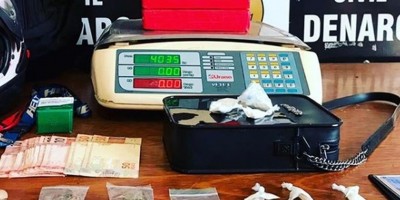 Casal é preso com cocaína avaliada em cerca de R$ 100 mil em Porto Velho