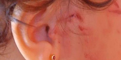 Marido surra mulher grávida e criança que chorava ao ver mãe sendo agredida