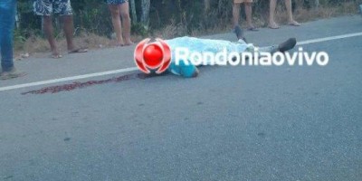 Motociclista morre atropelado por caminhonete na BR-319 e condutor é preso