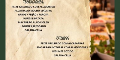 SAL DA TERRA: CARDÁPIO DE HOJE(09) 