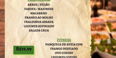 SAL DA TERRA: CARDÁPIO DE HOJE(13) 