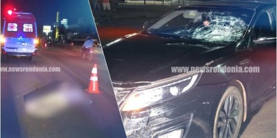Homem morre atropelado em faixa de pedestre na BR 364 em Porto Velho