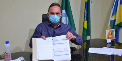 Prefeito de Rolim de Moura realiza coletiva sobre prestação de contas de seu mandato de...
