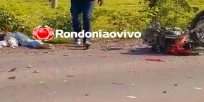 Motociclista morre atropelado por carreta na BR-364