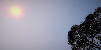 Fumaça e estiagem fazem temperatura chegar próximo dos 40º em Rolim de Moura