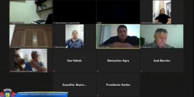 Novo normal: Mulher aparece seminua em sessão remota da câmara dos vereadores no...