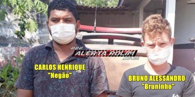 Polícia prende acusados de praticar roubos com requintes de crueldade em Rolim de Moura...