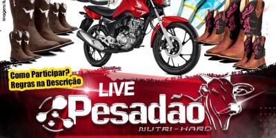 Pesadão Nutri-Hard faz live para arrecadar doações durante pandemia