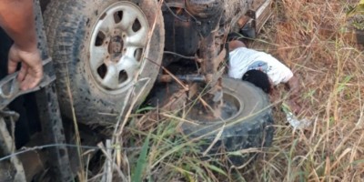 Atualização: Grave acidente deixa um morto na RO-481 em Nova Brasilândia; veja o vídeo