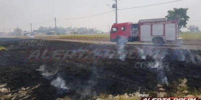 Homem é autuado pela PM após atear fogo em terreno e incêndio se propagar no...