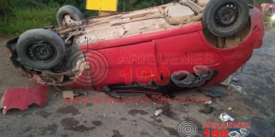 Ariquemes: Criança de 4 anos sobrevive a capotamento provocado pelo pai que dirigia...