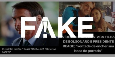 Bolsonaro ameaça 'encher de porrada' repórteres, após ser questionado sobre esquemas...