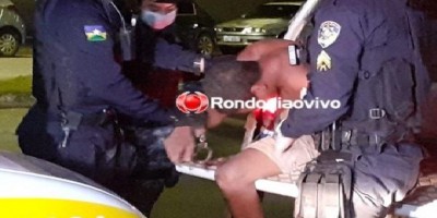 Após usar droga, dupla agride irmão e tenta atacar policiais com socos e pedradas
