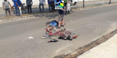 Ji-Paraná: Idoso fica desacordado após ser atropelado por motociclista; Condutor fugiu...
