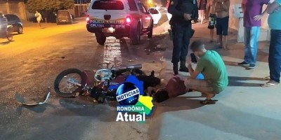Motociclista sofre grave acidente e é socorrido em estado de choque ao hospital em...