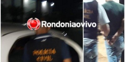Pai é preso em Porto Velho por estuprar e engravidar a filha de 16 anos