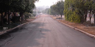 Prefeitura realiza recapeamento em trecho da Avenida Florianópolis, no centro de Rolim...