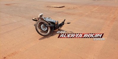 Acidente entre moto e carro deixa outra condutora ferida em Rolim de Moura