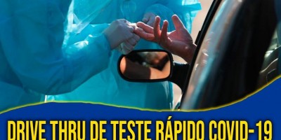 Prefeitura de Rolim de Moura fará 'drive-thru' com testes rápidos para covid-19 nesta...