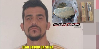 Suspeito de tráfico é preso novamente pela Polícia Militar, em Nova Brasilândia