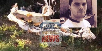 Radialista vilhenense morre em trágico acidente na BR-174 próximo a Vilhena