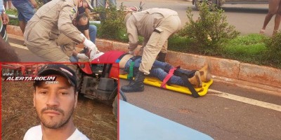 Vítima de acidente em Rolim de Moura não resistiu aos ferimentos e morre em Cacoal