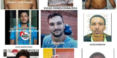 Homicídios divulga fotos de foragidos envolvidos em mortes de policiais na zona rural de...