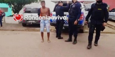 População persegue e detém assaltante que tinha acabado de cometer roubo