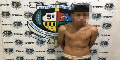 Adolescente é detido após vítima de assalto rastrear celular em Porto Velho