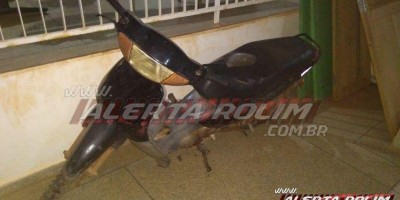 Polícia Militar recupera Biz furtada no sábado em Rolim de Moura