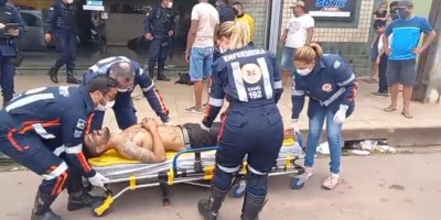 Homem sofre tentativa de homicídio no centro de Porto Velho