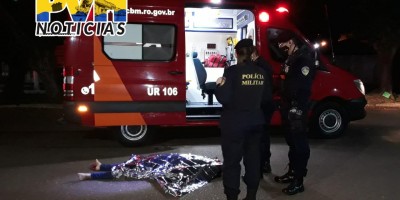 Casal em motocicleta morre após bater contra árvore durante fuga em Porto Velho