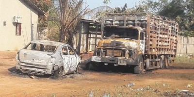Crianças são resgatadas de casa após botijas de gás explodirem dentro de caminhão em...