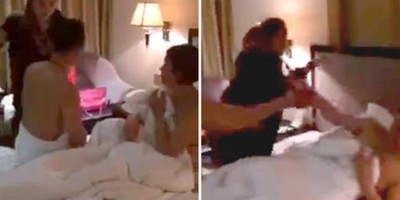 Porto Velho: Garota flagra namorado na cama com outra mulher e ainda apanha dele