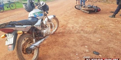 Rolim de Moura: Após se envolver em acidente, motociclista foge mas deixa veículo no...