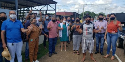 Candidatos a vereador fazem protesto e pedem recontagem de votos em Porto Velho; veja...