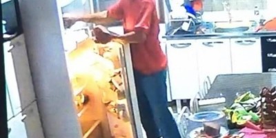 Ladrão invade casa e, além de levar joias e TV, furta carnes que estavam no congelador