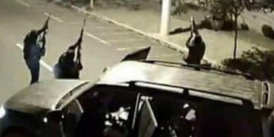 Madrugada de terror: Bandidos fortemente armados fazem assalto a banco em SC; veja fotos...