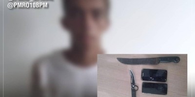 Suspeito é preso com celulares furtados em Rolim de Moura