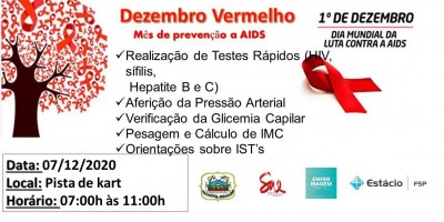 Dezembro Vermelho: Em ação de combate à AIDS, Clínica da Mulher irá realizar testes...