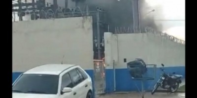 Vídeo mostra incêndio em subestação da Energisa em Ji-Paraná