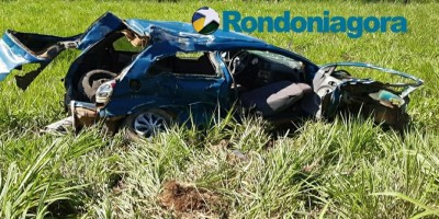 Grave acidente na BR-364, em Candeias do Jamari, deixa pelo menos 02 mortos e 02 feridos