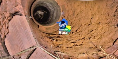 Corpo em avançado estado de decomposição é retirado de dentro de poço em Ji-Paraná
