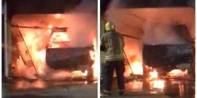 Homem invade casa, incendeia carro e tenta matar ex-mulher em Guajará-Mirim