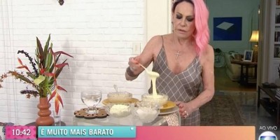 Sem gastar R$ 15 milhões, Ana Maria ensina fazer leite condensado caseiro: 'É muito...