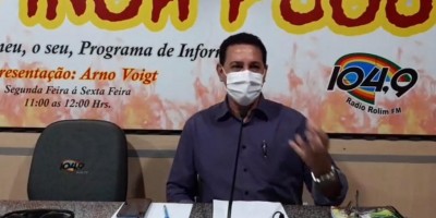 Em entrevista, Aldo Júlio diz que secretário de saúde Roberto Fuji foi internado com...